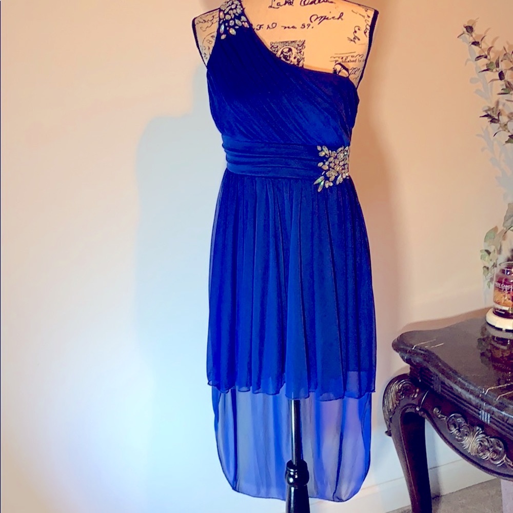 Deb Formal Prom Homecoming Dress Royal Blue